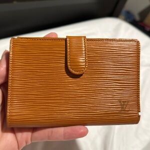 Louis Vuitton EPI Wallet brown